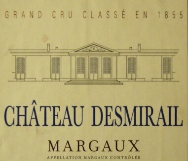 狄士美庄园干红葡萄酒 chateau desmirail 2007